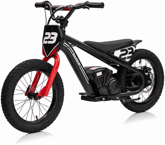 Elektrinis motociklas BAIGOR 23 PRO, Juodas