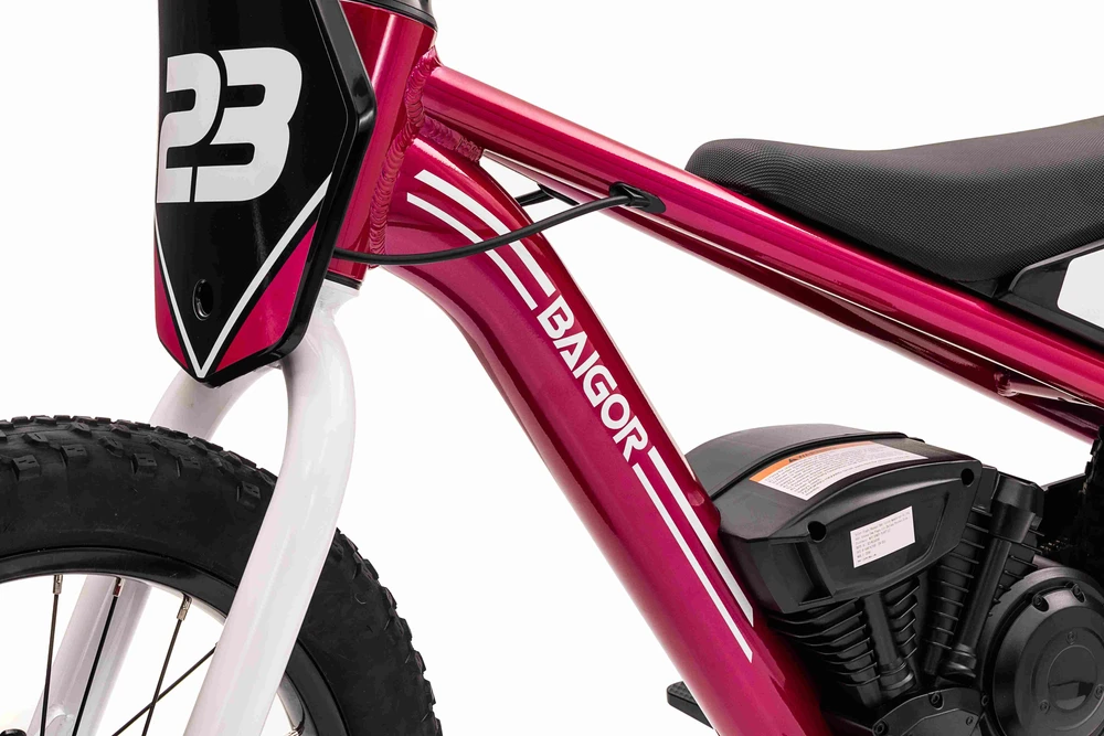 Pink Rožinė Elektrinis motociklas BAIGOR 23 PRO, Rožinė