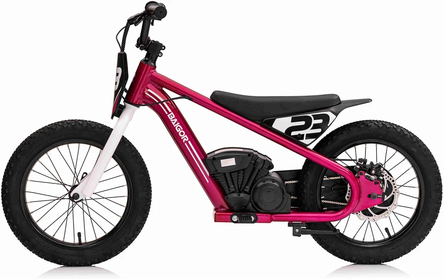 Pink Rožinė Elektrinis motociklas BAIGOR 23 PRO, Rožinė