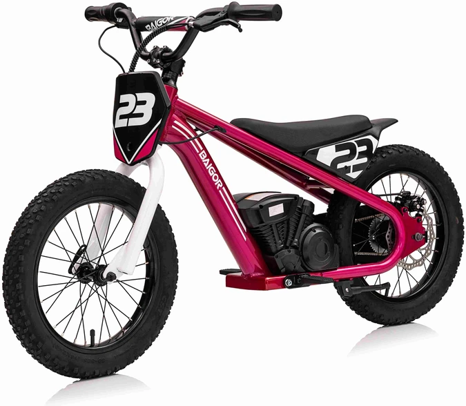 Pink Rožinė Elektrinis motociklas BAIGOR 23 PRO, Rožinė