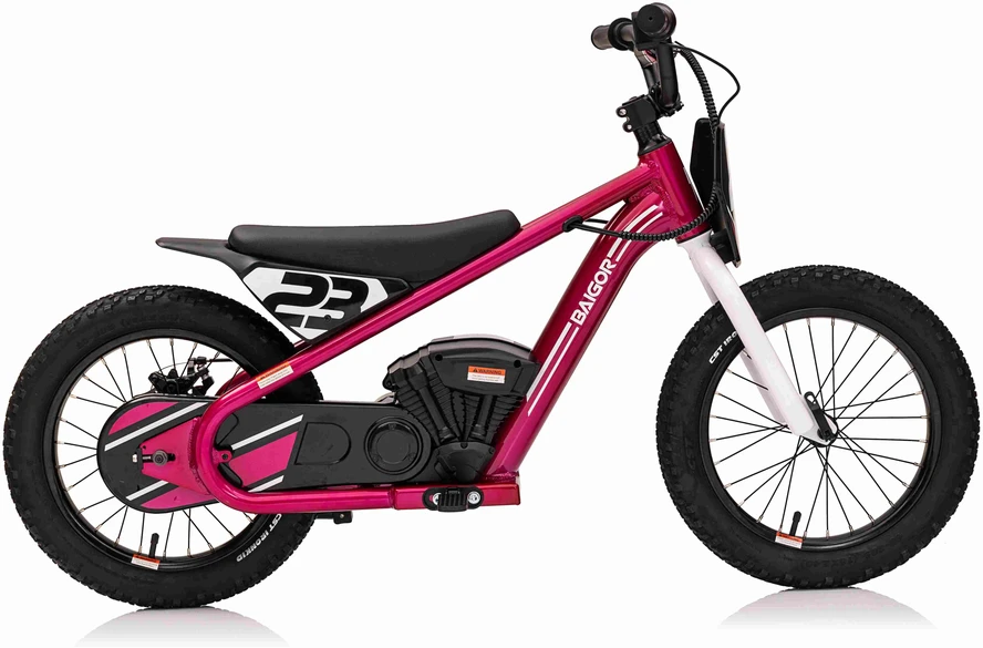 Pink Rožinė Elektrinis motociklas BAIGOR 23 PRO, Rožinė