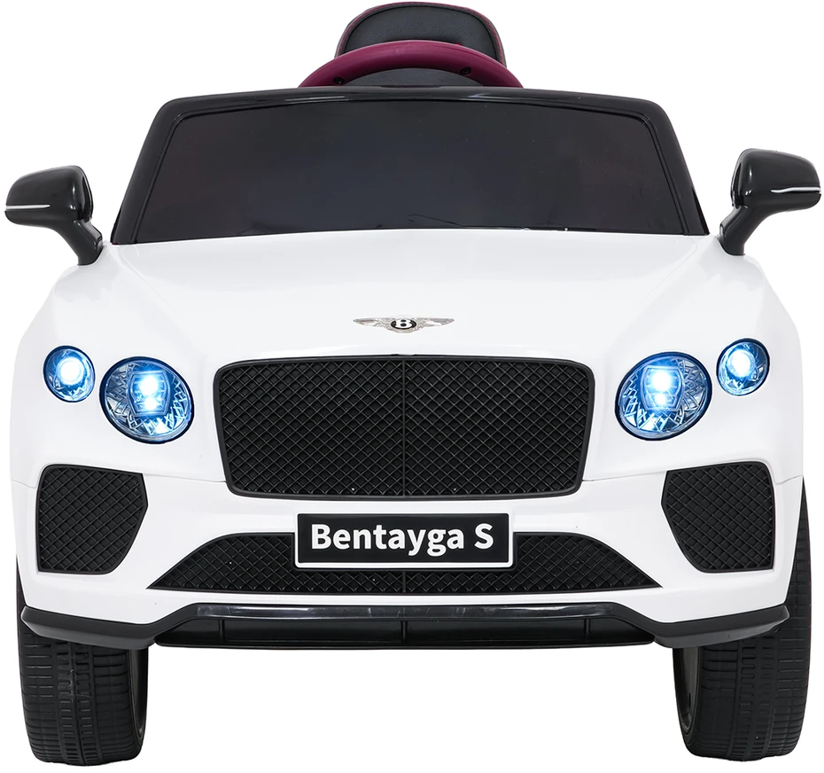 Vaikiškas elektromobilis Bentley Bentayga S baltas