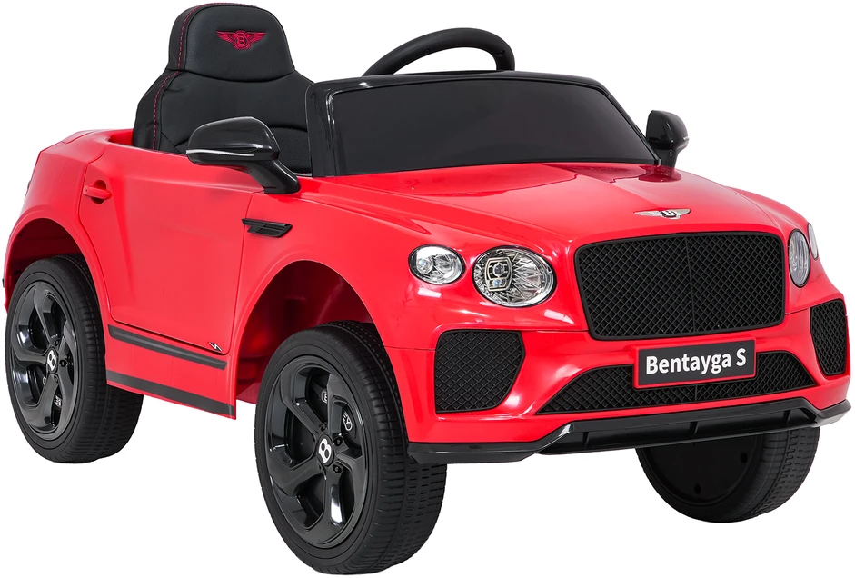 Vaikiškas elektromobilis Bentley Bentayga S raudonas