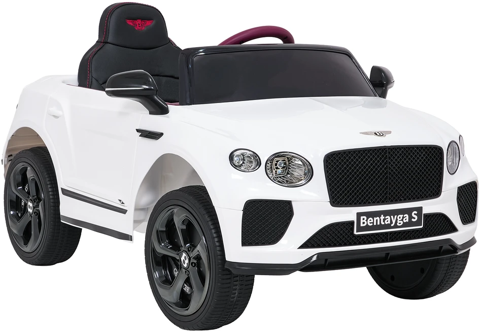 Vaikiškas elektromobilis Bentley Bentayga S baltas