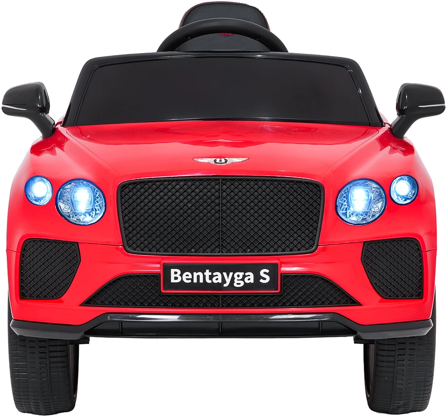 Vaikiškas elektromobilis Bentley Bentayga S raudonas