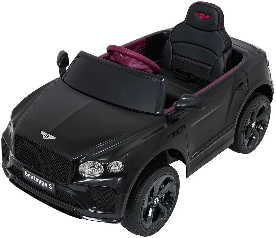 Vaikiškas elektromobilis Bentley Bentayga S juodas