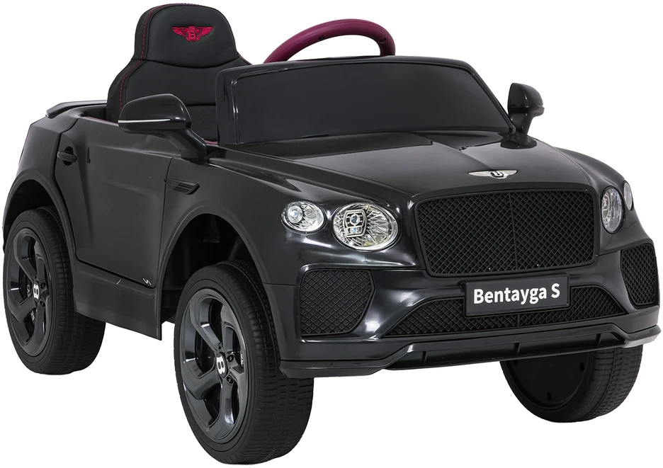Vaikiškas elektromobilis Bentley Bentayga S juodas