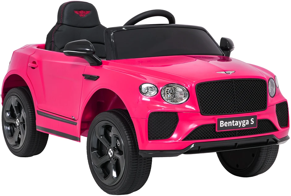 Vaikiškas elektromobilis Bentley Bentayga S rožinis