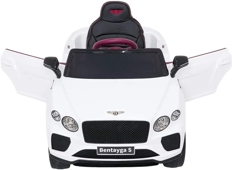 Vaikiškas elektromobilis Bentley Bentayga S baltas
