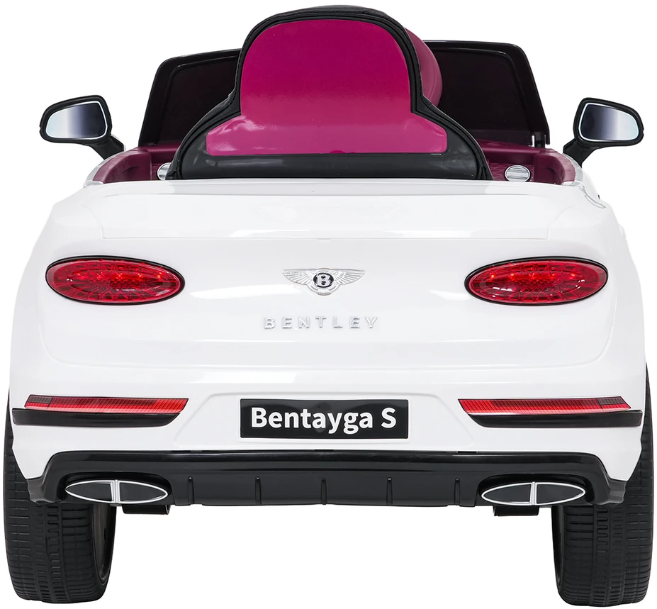 Vaikiškas elektromobilis Bentley Bentayga S baltas