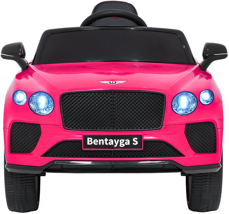 Vaikiškas elektromobilis Bentley Bentayga S rožinis