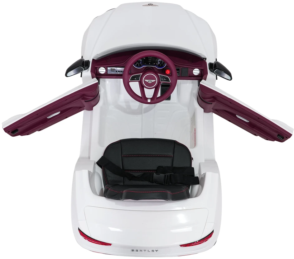 Vaikiškas elektromobilis Bentley Bentayga S baltas