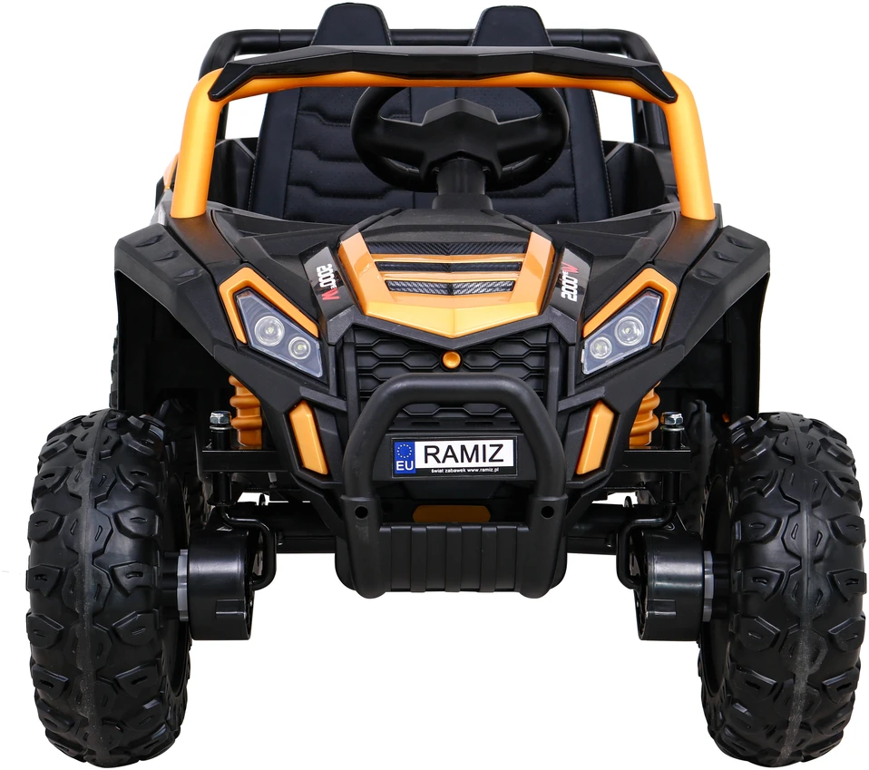 Ramiz Dvivietis elektromobilis UTV Buggy Racing 4x4, Gold