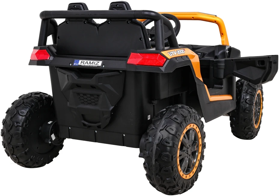 Ramiz Dvivietis elektromobilis UTV Buggy Racing 4x4, Gold