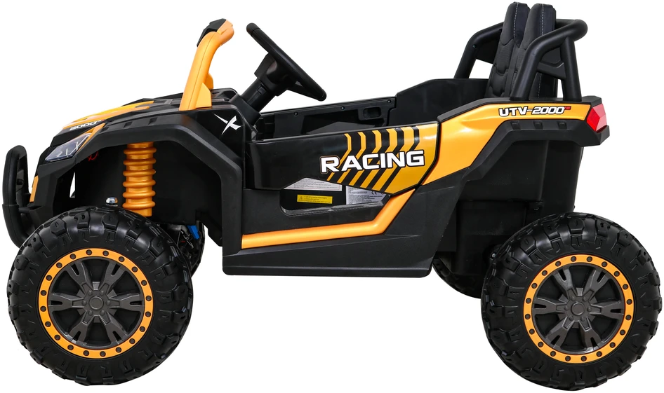 Ramiz Dvivietis elektromobilis UTV Buggy Racing 4x4, Gold