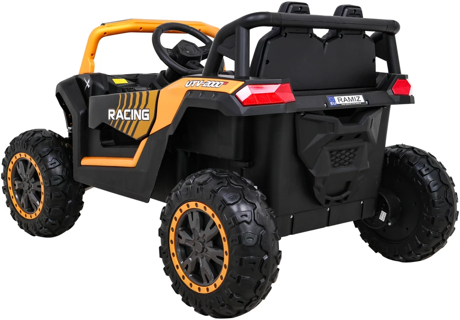 Ramiz Dvivietis elektromobilis UTV Buggy Racing 4x4, Gold