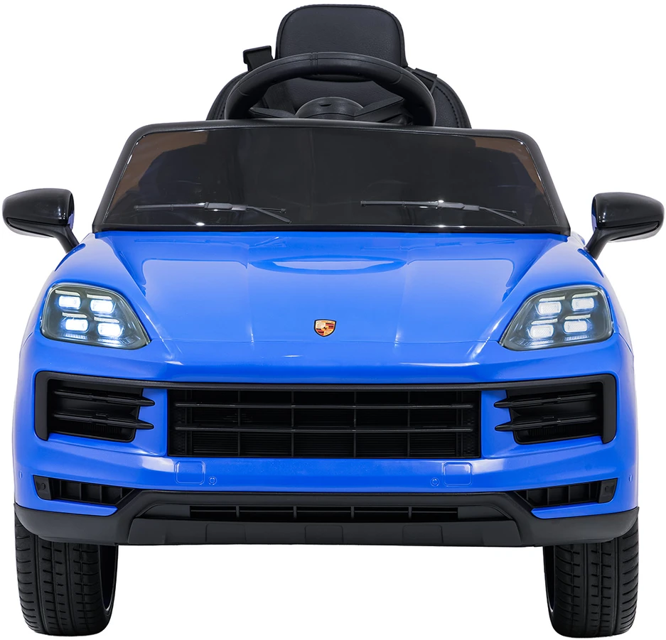 Mėlyna Elektromobilis Porsche Cayenne, Mėlyna