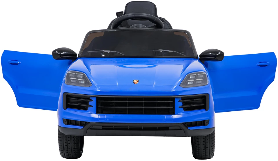 Mėlyna Elektromobilis Porsche Cayenne, Mėlyna