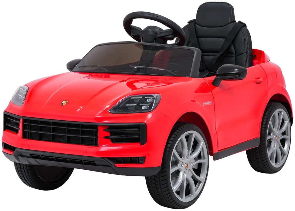 Elektromobilis Porsche Cayenne, Raudona