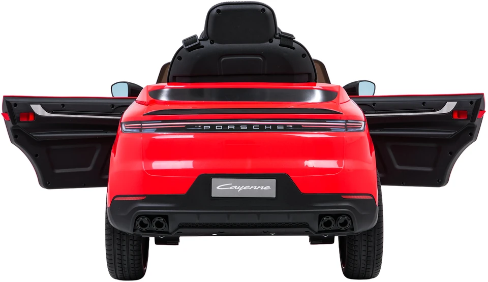 Elektromobilis Porsche Cayenne, Raudona