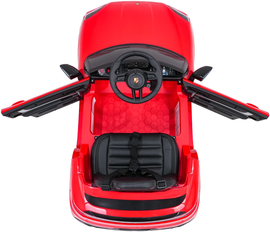 Elektromobilis Porsche Cayenne, Raudona