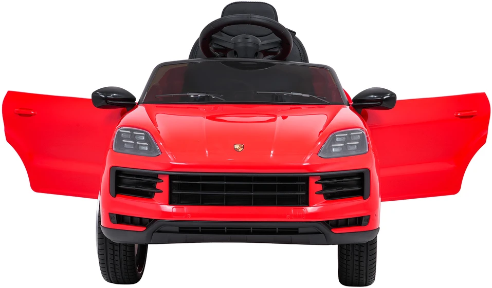 Elektromobilis Porsche Cayenne, Raudona