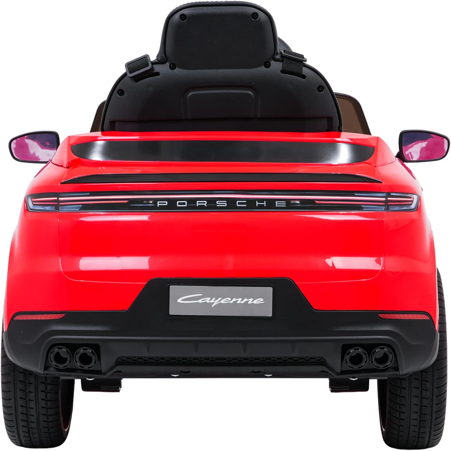 Elektromobilis Porsche Cayenne, Raudona