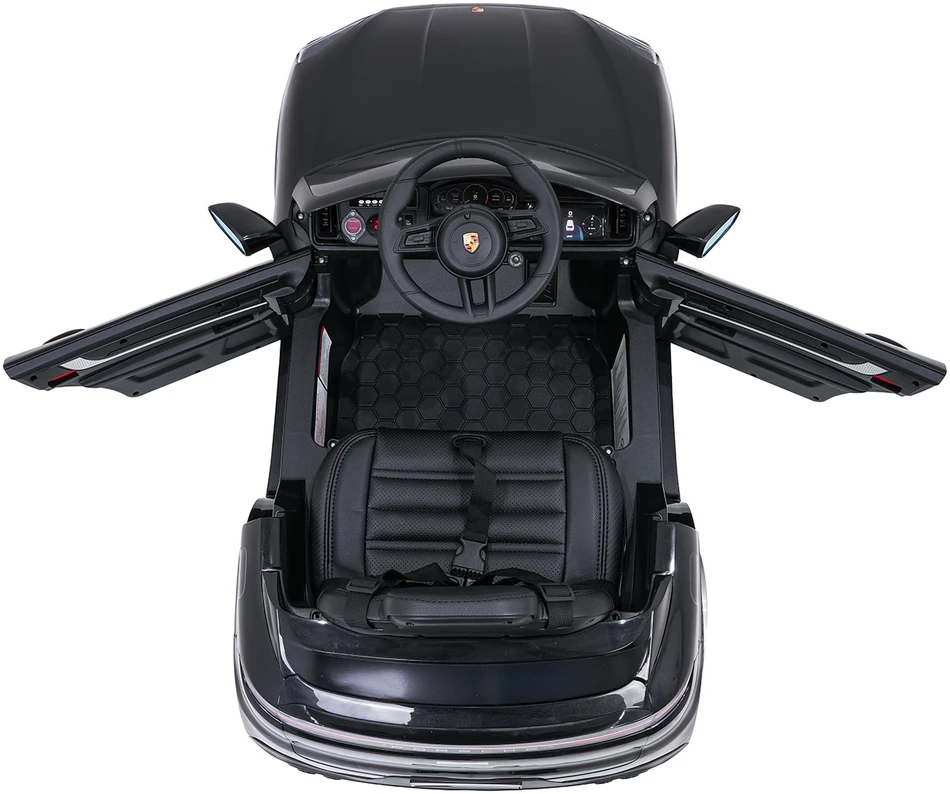 Elektromobilis Porsche Cayenne, Juodas