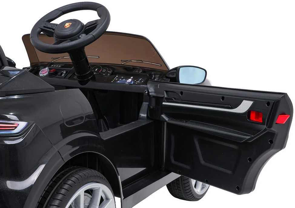 Elektromobilis Porsche Cayenne, Juodas