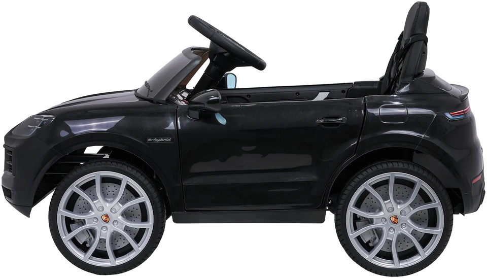 Elektromobilis Porsche Cayenne, Juodas