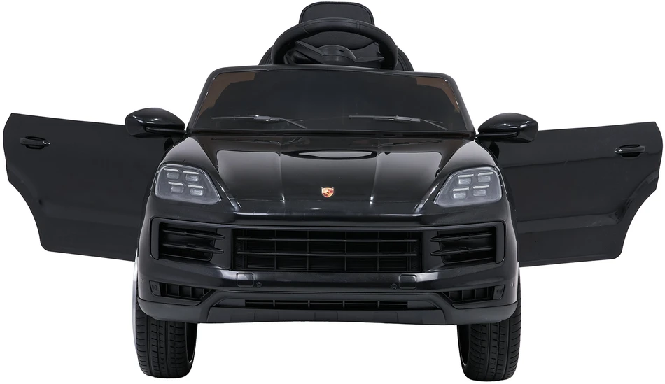 Elektromobilis Porsche Cayenne, Juodas
