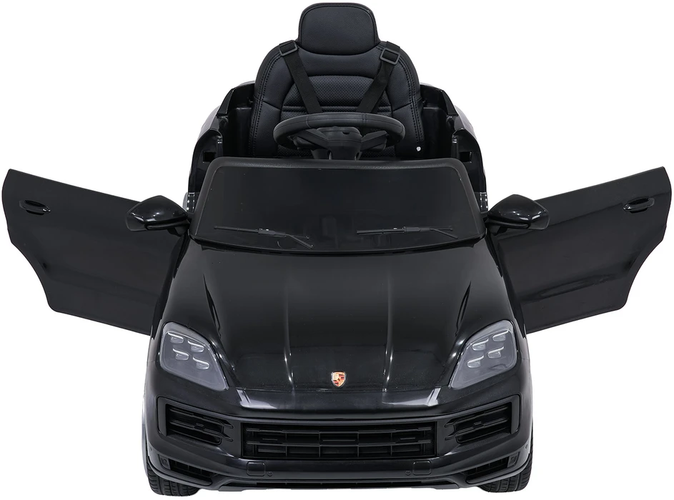 Elektromobilis Porsche Cayenne, Juodas