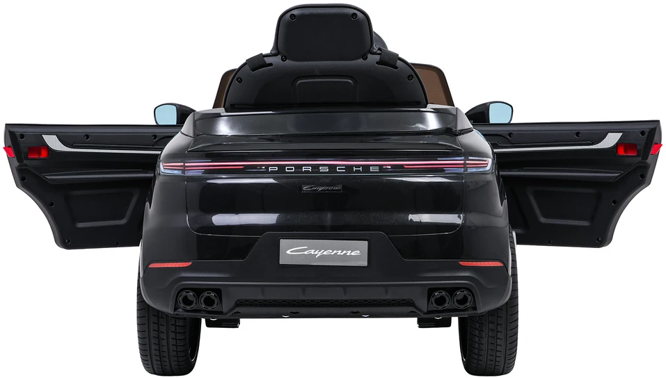 Elektromobilis Porsche Cayenne, Juodas