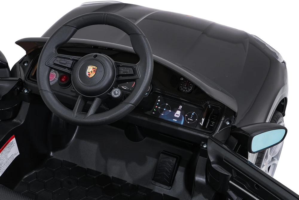Elektromobilis Porsche Cayenne, Juodas