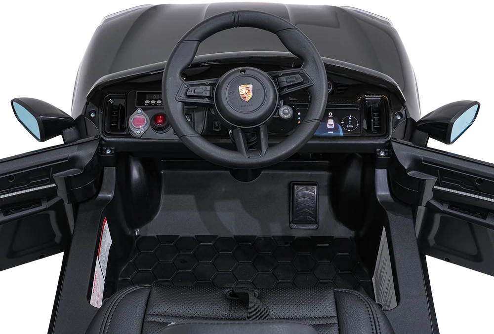 Elektromobilis Porsche Cayenne, Juodas