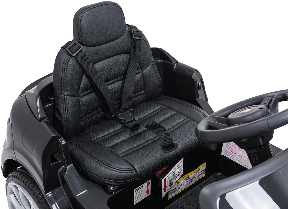 Elektromobilis Porsche Cayenne, Juodas