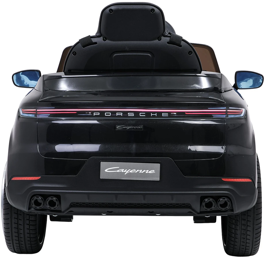 Elektromobilis Porsche Cayenne, Juodas