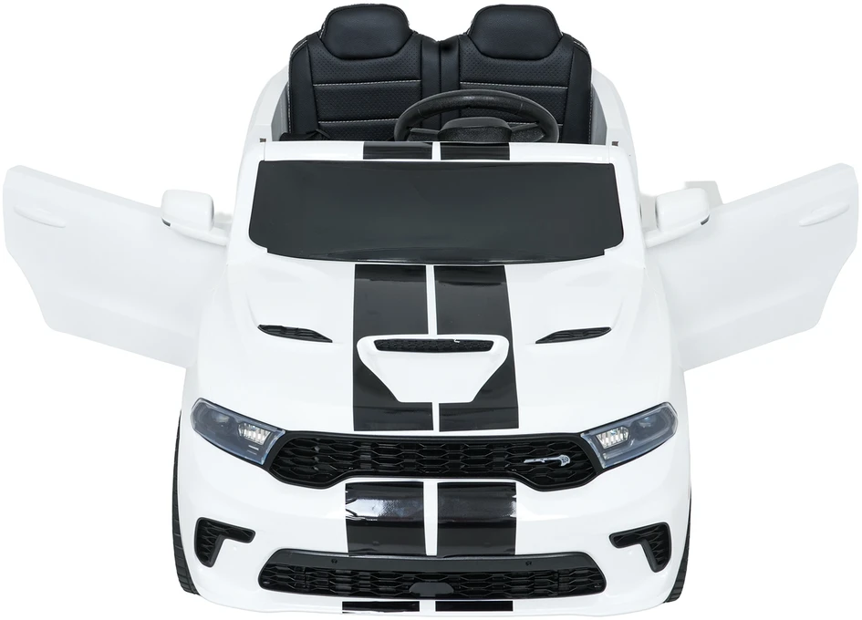 Vaikiškas elektromobilis Dodge Durango baltas