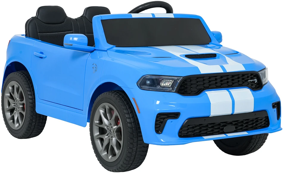 Vaikiškas elektromobilis Dodge Durango mėlynas