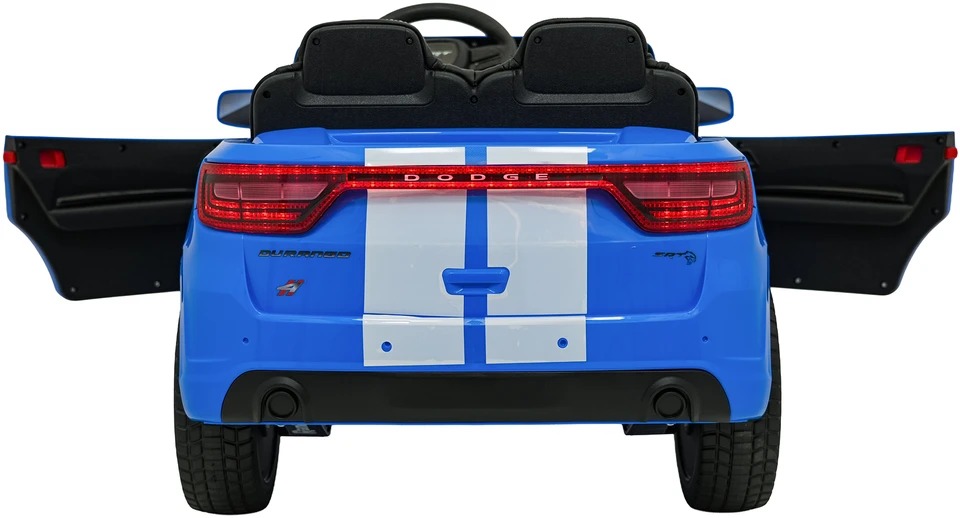 Vaikiškas elektromobilis Dodge Durango mėlynas