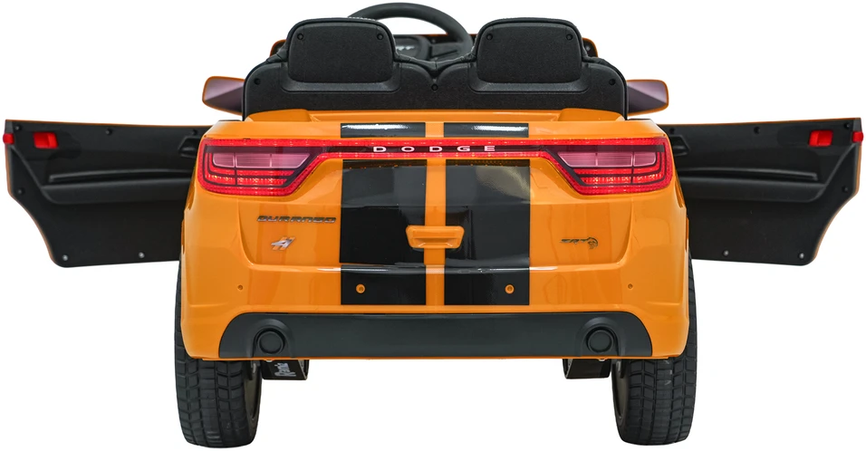 Vaikiškas elektromobilis Dodge Durango oranžinis