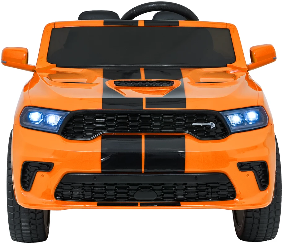 Vaikiškas elektromobilis Dodge Durango oranžinis