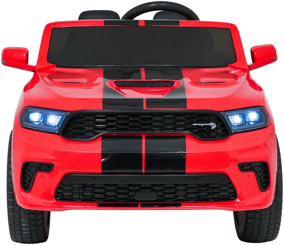 Vaikiškas elektromobilis Dodge Durango raudonas