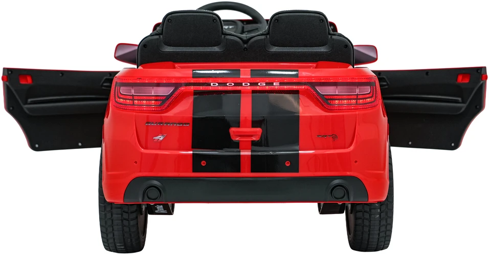 Vaikiškas elektromobilis Dodge Durango raudonas