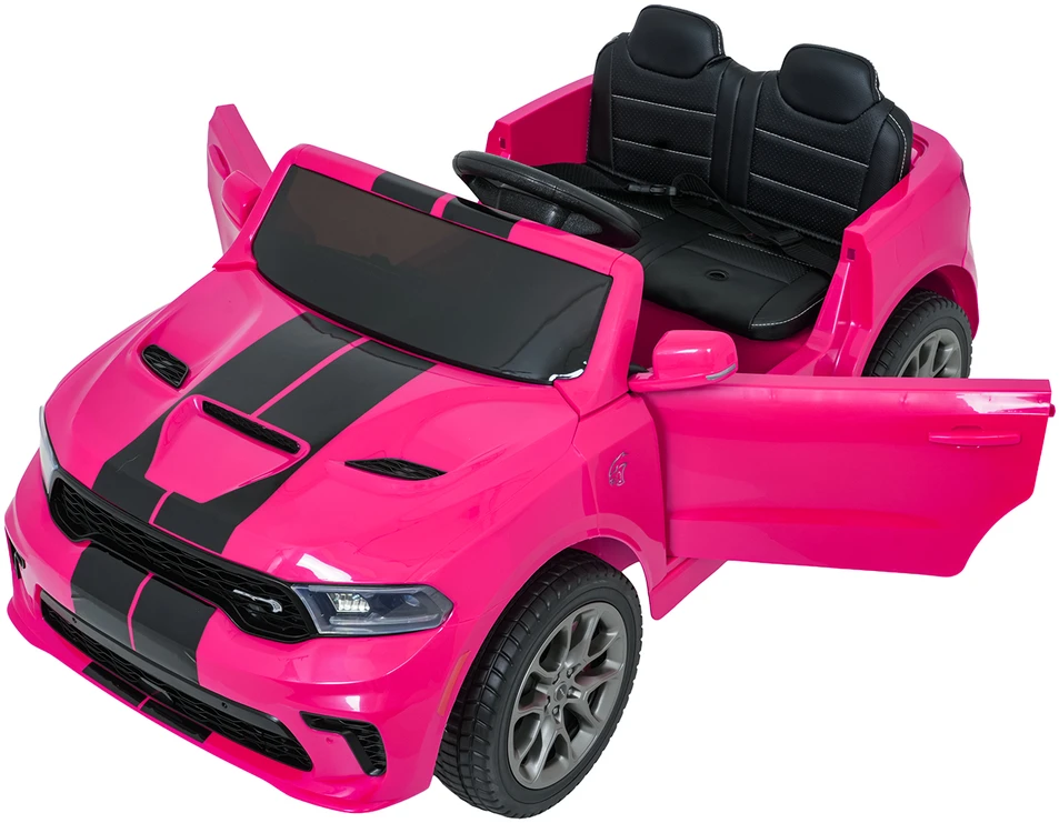 Vaikiškas elektromobilis Dodge Durango rožinis
