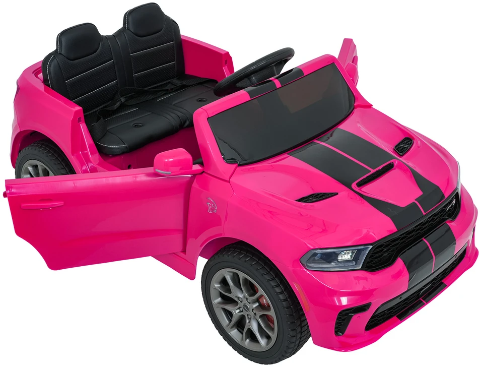 Vaikiškas elektromobilis Dodge Durango rožinis