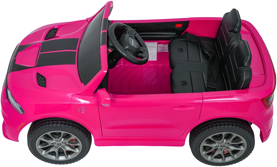 Vaikiškas elektromobilis Dodge Durango rožinis