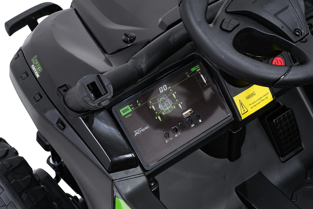 Elektrinis Buggy Kawasaki TERYX KRX1000, Juodas