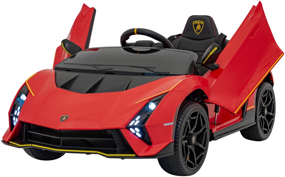 Ramiz Elektromobilis vaikams Lamborghini Invencible 4x4 raudonas