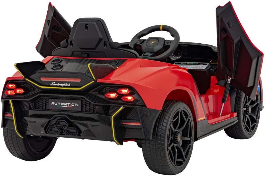 Ramiz Elektromobilis vaikams Lamborghini Invencible 4x4 raudonas